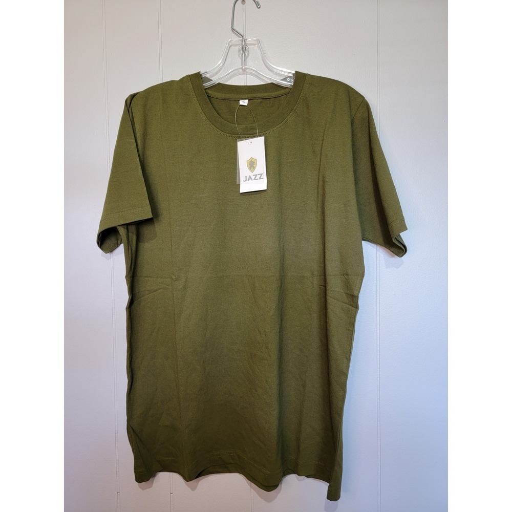 Jazz‎ Olive Army Green Men's Short Sleeve T-Shirt Size XL